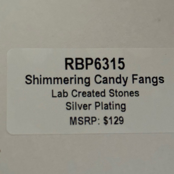 Bomb Party 2023 Halloween Stacks- Shimmering Candy Fangs - Picture 4 of 4